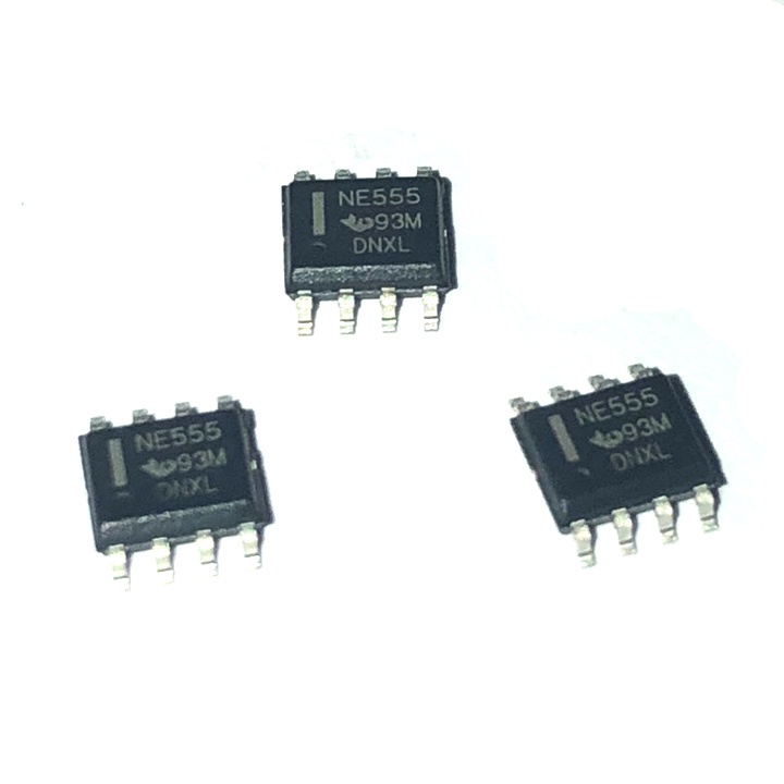 IC tạo xung NE555 SOP8 NE555N  IC chân dán