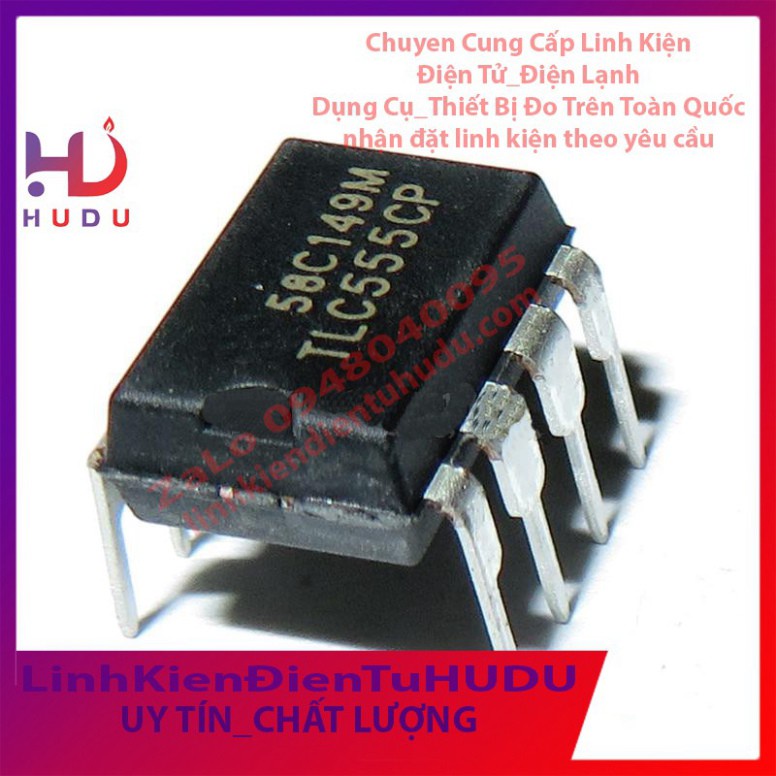 IC Chất Lượng Cao TLC555 Dip-8 Chân Cắm Mới Chính Hãng