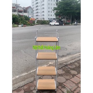 Kệ sách sắt đa năng 4 tầng dài 40cm ( Hoả tốc 1 giờ)