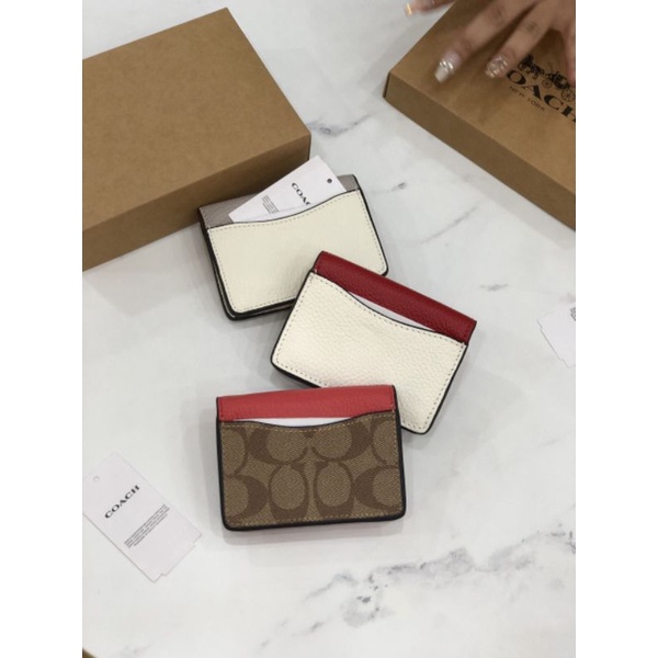 VÍ COACH TAMMIE CARD CASE