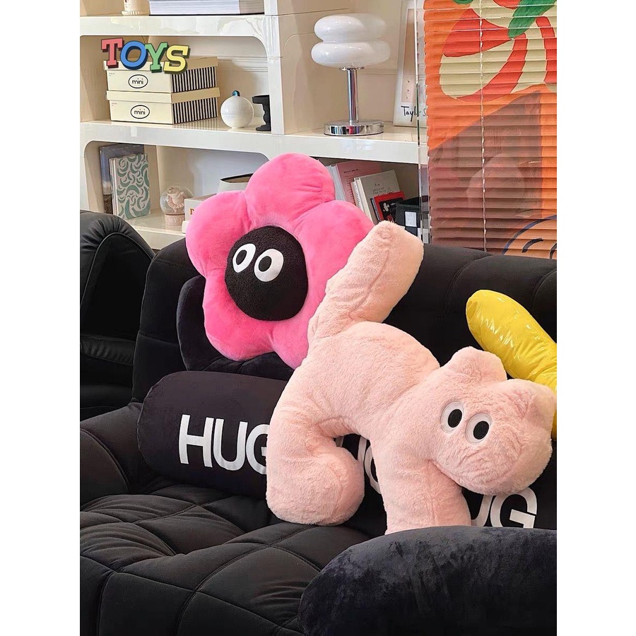 Gối Sofa Hình Mèo Nhồi Bông Mềm Mại Đáng Yêu Sáng Tạo 520