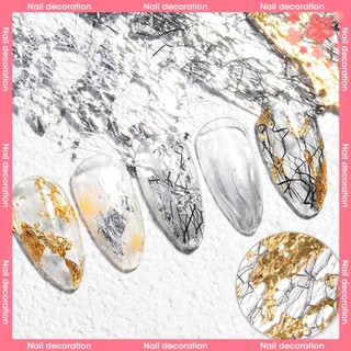 Giấy foil trang trí móng tay nhiều màu sắc dành cho nữ