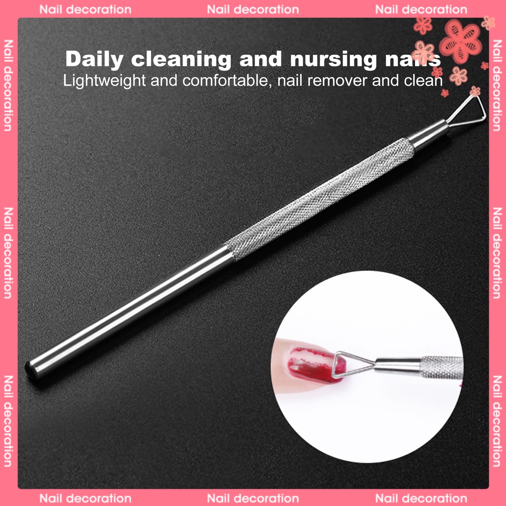 Dụng Cụ Đánh Bóng Móng Tay Bằng Thép Không Gỉ Chống Trượt