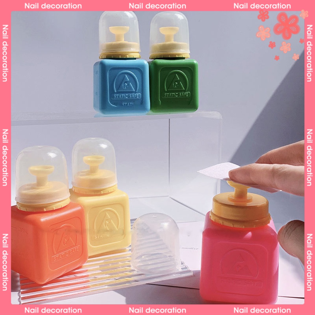 Chai Rỗng Đựng Dung Dịch Tẩy Trang Móng Tay CY-120ml