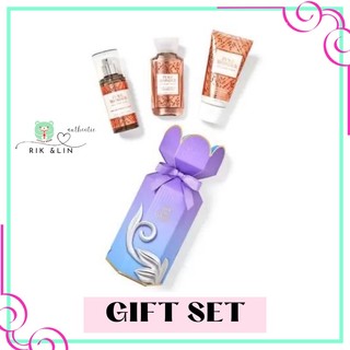 Set quà pure wonder xịt thơm dưỡng thể body mist bath & body works usa