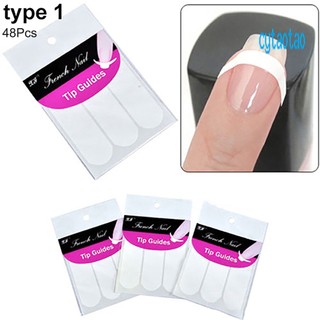 Set 48 Miếng Dán Trang Trí Móng Tay Nghệ Thuật DIY
