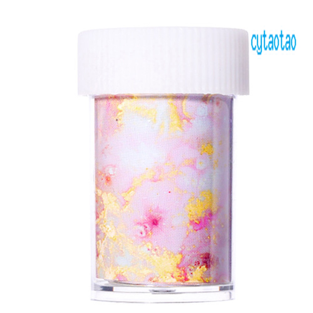 Sticker Dán Móng Trang Trí Nghệ Thuật Họa Tiết Sao Trời Màu Hồng / Xanh Dương