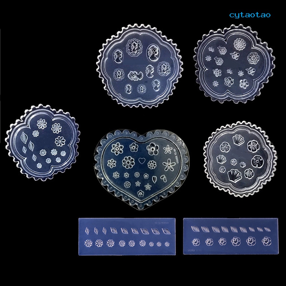 Khuôn Silicone Tạo Hình Lá Trang Trí Bánh DIY