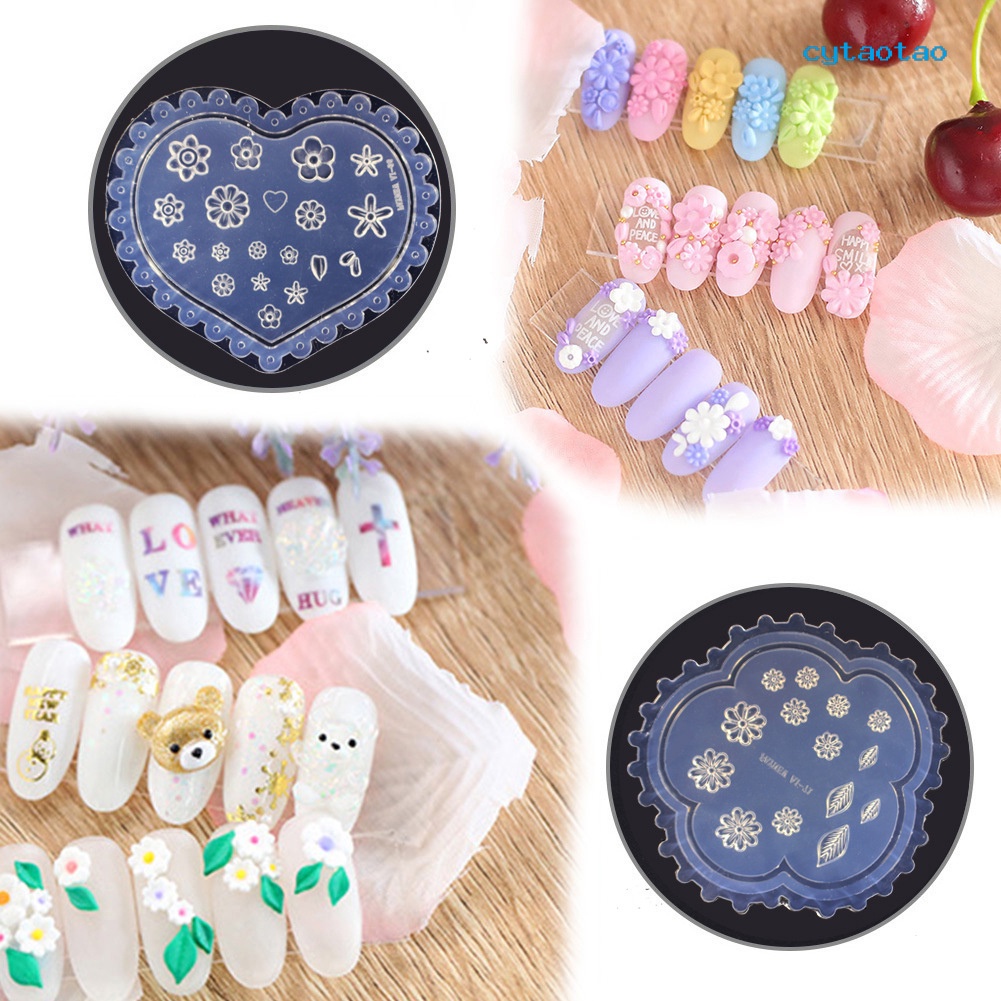 Khuôn Silicone Tạo Hình Lá Trang Trí Bánh DIY