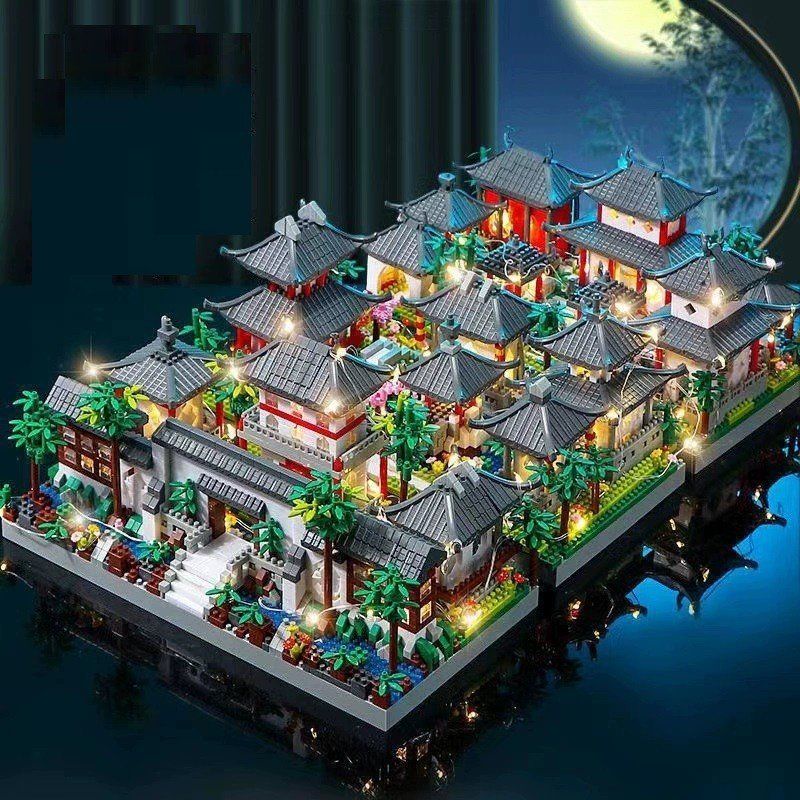 Lego lắp ráp vườn tô châu 3 in 1 to gồm 12.030 chi tiết