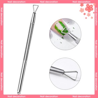 Que đẩy tẩy sơn móng tay bằng thép không gỉ