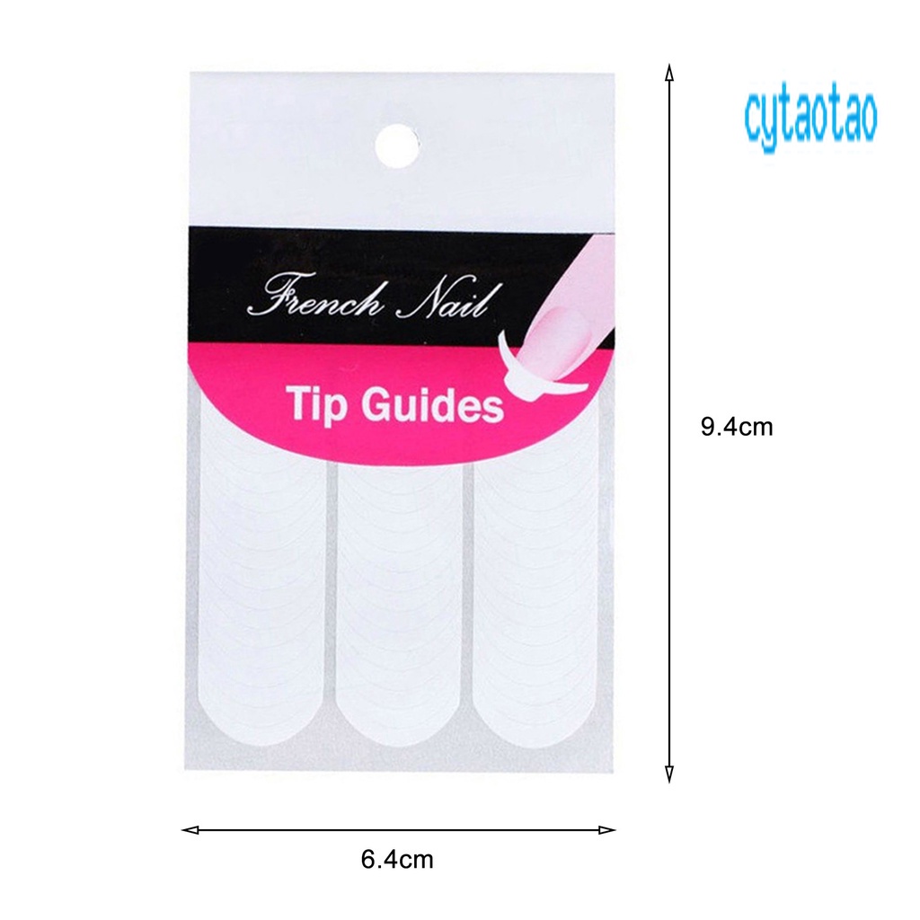 Set 240 Miếng Dán Móng Tay 5 Túi Thân Thiện Với Môi Trường DIY