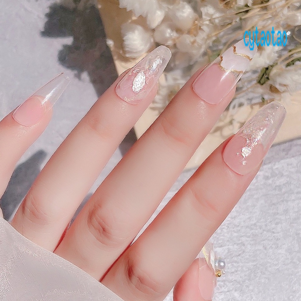 1 Hộp Kim Tuyến Lấp Lánh Hình Vỏ Sò Dùng Trang Trí Móng Tay
