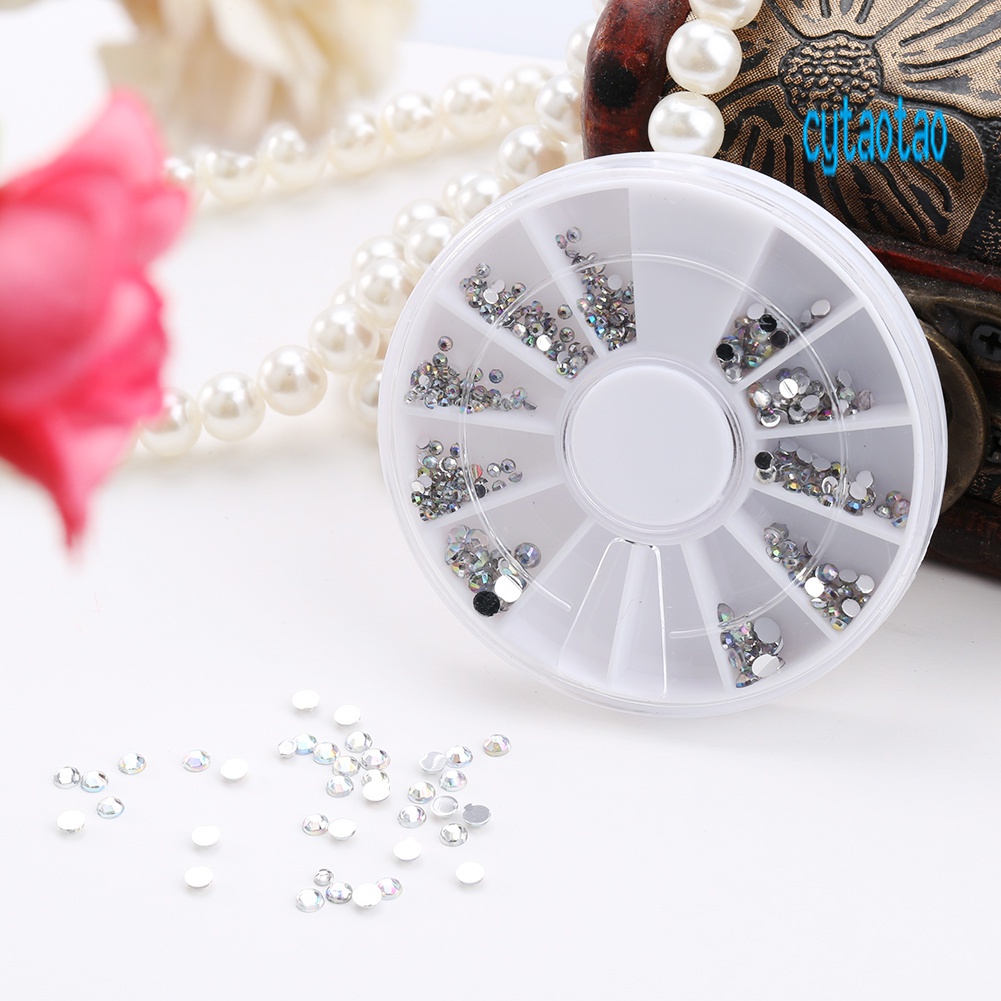 Hộp Đá Đính Trang Trí Móng 5 Kích Cỡ CT-1