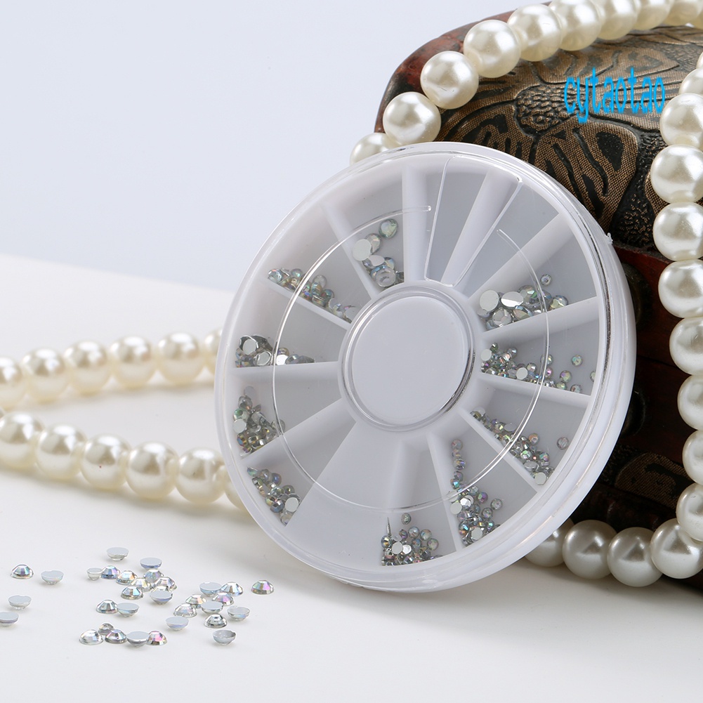 Hộp Đá Đính Trang Trí Móng 5 Kích Cỡ CT-1