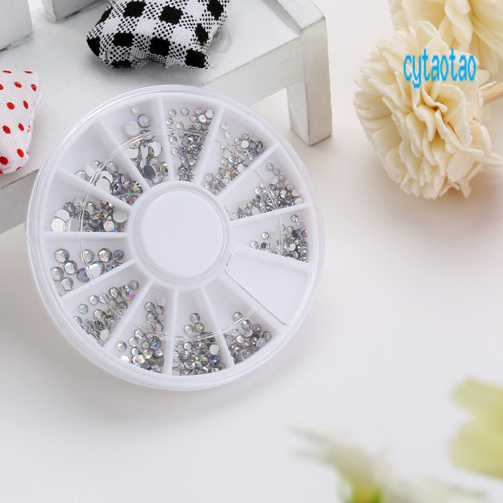 Hộp Đá Đính Trang Trí Móng 5 Kích Cỡ CT-1