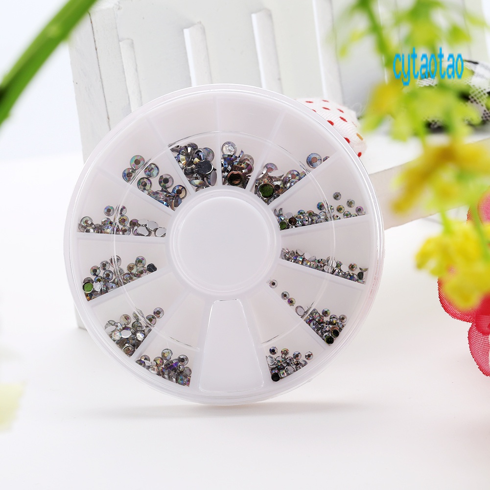 Hộp Đá Đính Trang Trí Móng 5 Kích Cỡ CT-1