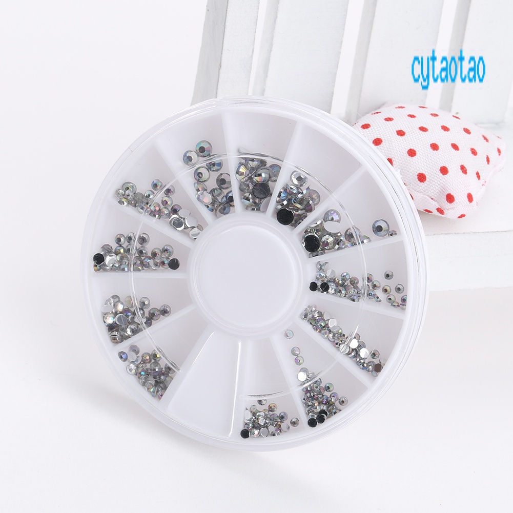 Hộp Đá Đính Trang Trí Móng 5 Kích Cỡ CT-1