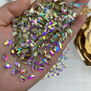 Túi 50 Hạt Đá 3D Lấp Lánh Trang Trí Móng Tay