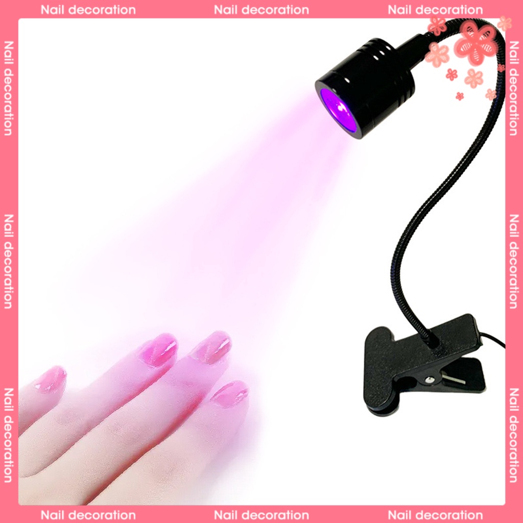 Đèn LED Hong Khô Móng Tay CY-Nail 3W Dạng Kẹp Tiện Dụng Chất Lượng Cao