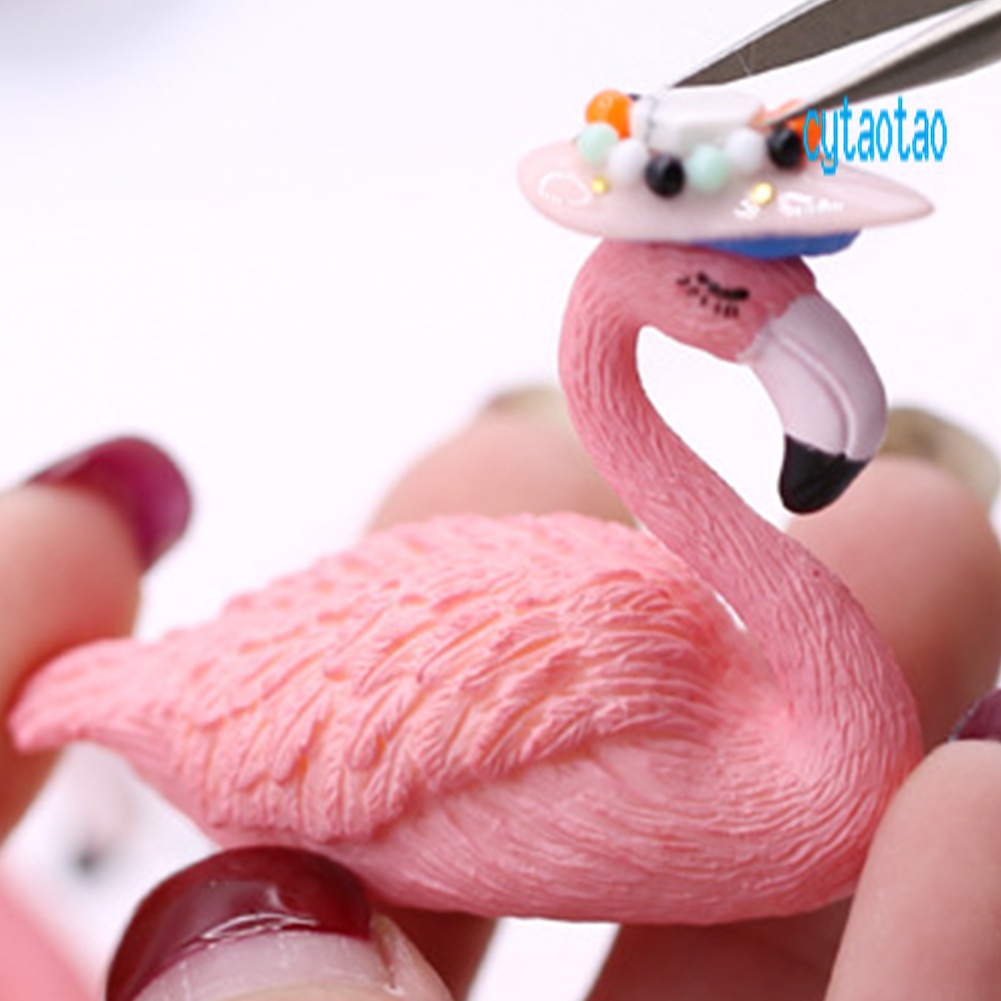 Giá Đỡ Trưng Bày Móng Tay Giả Hình Thiên Nga Hoạt Hình