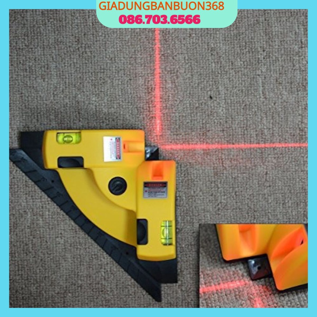 Thước đo eke nivo laser ke góc vuông đa năng , Thước Máy đo góc vuông laze 90 độ