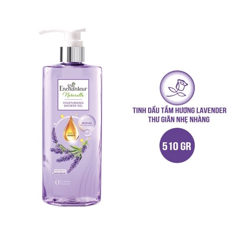 Sữa tắm entrenter hương nước hoa mới chai 510g