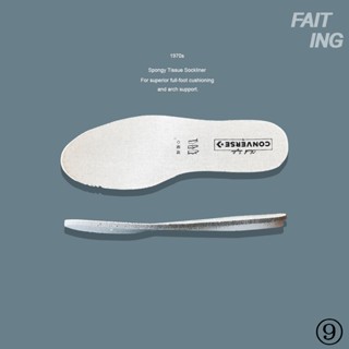 Đế Lót Giày converse 1970s Chính Hãng Chất Liệu Canvas Giảm Xóc