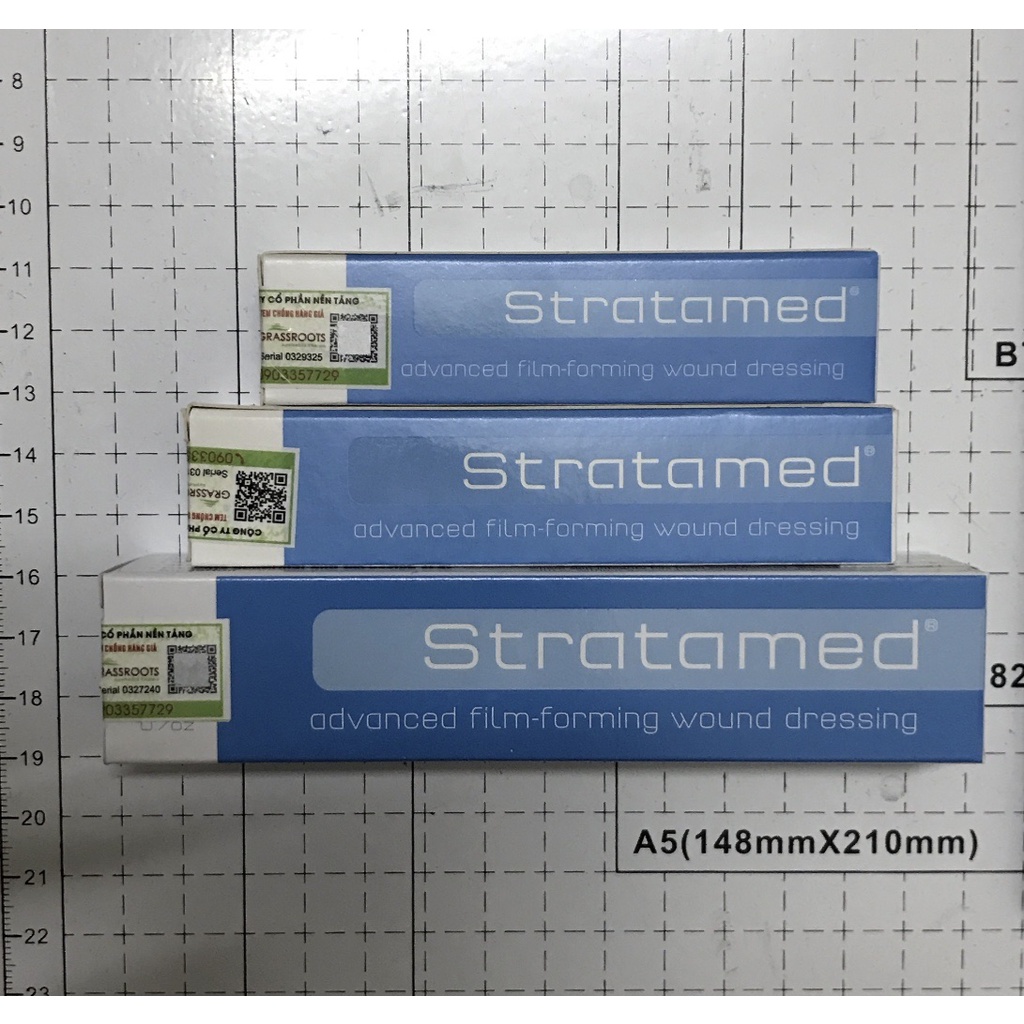 stratamed 5g 10g 20g Silicone gel đầu tiên và duy nhất bôi được lên vết thương hở của chuyên gia đến từ Thụy Sĩ Chính H