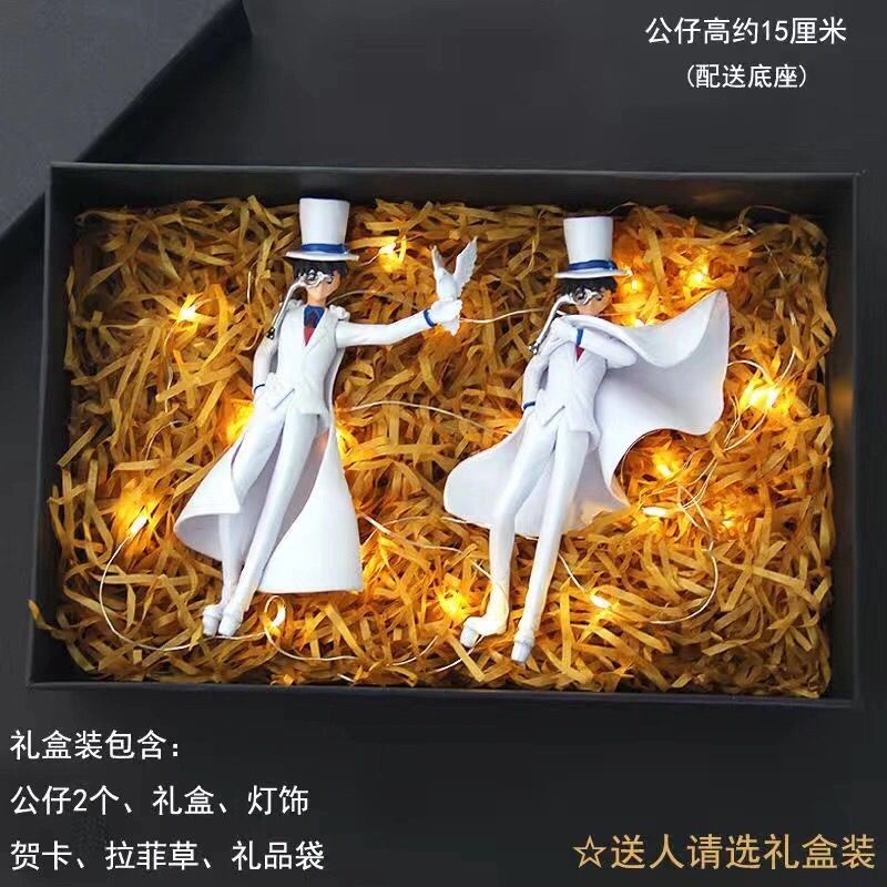 Mô Hình Thám Tử Conan Lông Vũ Đen Làm Quà Tặng Sinh Nhật Cho Bé Trai