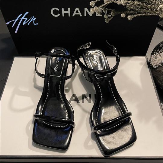 Giày Sandal Cao Gót Thời Trang Thanh Lịch Dành Cho Nữ