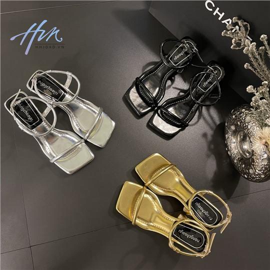 Giày Sandal Cao Gót Thời Trang Thanh Lịch Dành Cho Nữ