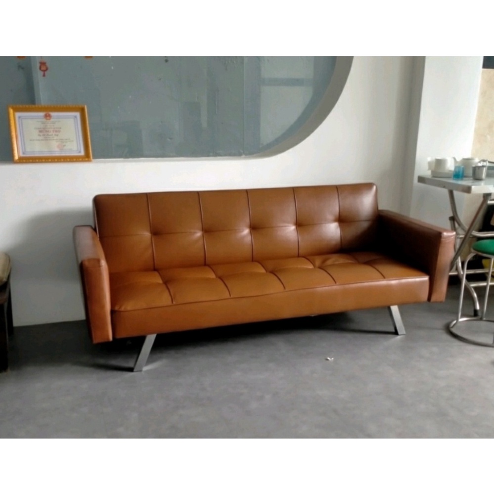 Ghế Sofa Giường Da Simili 1m9 dễ dàng gấp gọn thông thái - BẢO hành chánh HÃNG nhãn hiệu NGỌC MAI FURNITURE