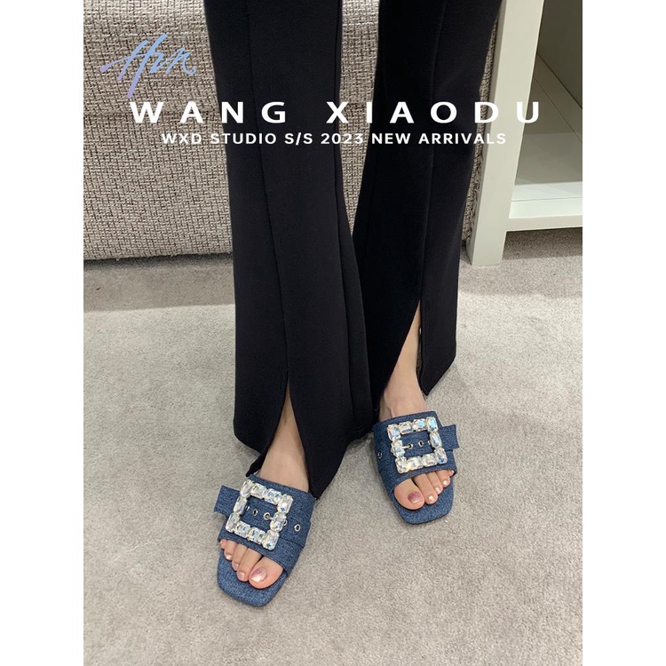 Dép Sandal Đế Bằng Thiết Kế Mới Thời Trang Mùa Hè Dành Cho Nữ