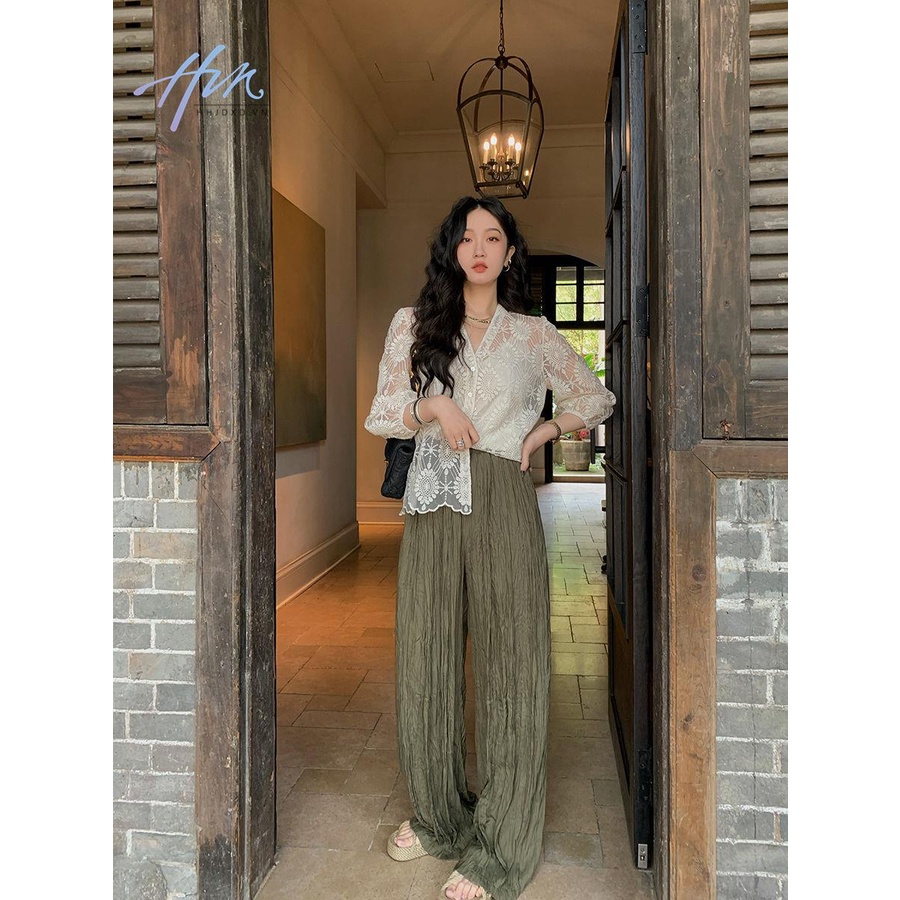 Áo Sơ Mi Ren Thêu Họa Tiết Cao Cấp Thời Trang Mùa Hè Dành Cho Nữ