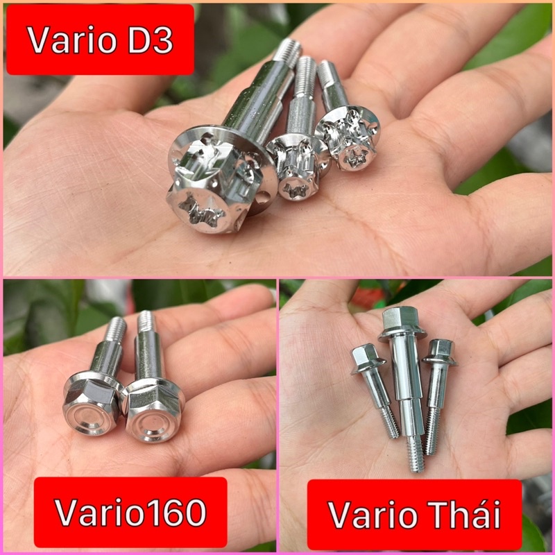 Bộ tay thắng Vario - Vario160 inox304