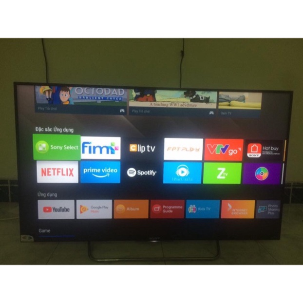 lắp đặt tại nhà Smat tivi sony 43w800c,3d,hệ điều hành android (máy bảo hành tại hãng)
