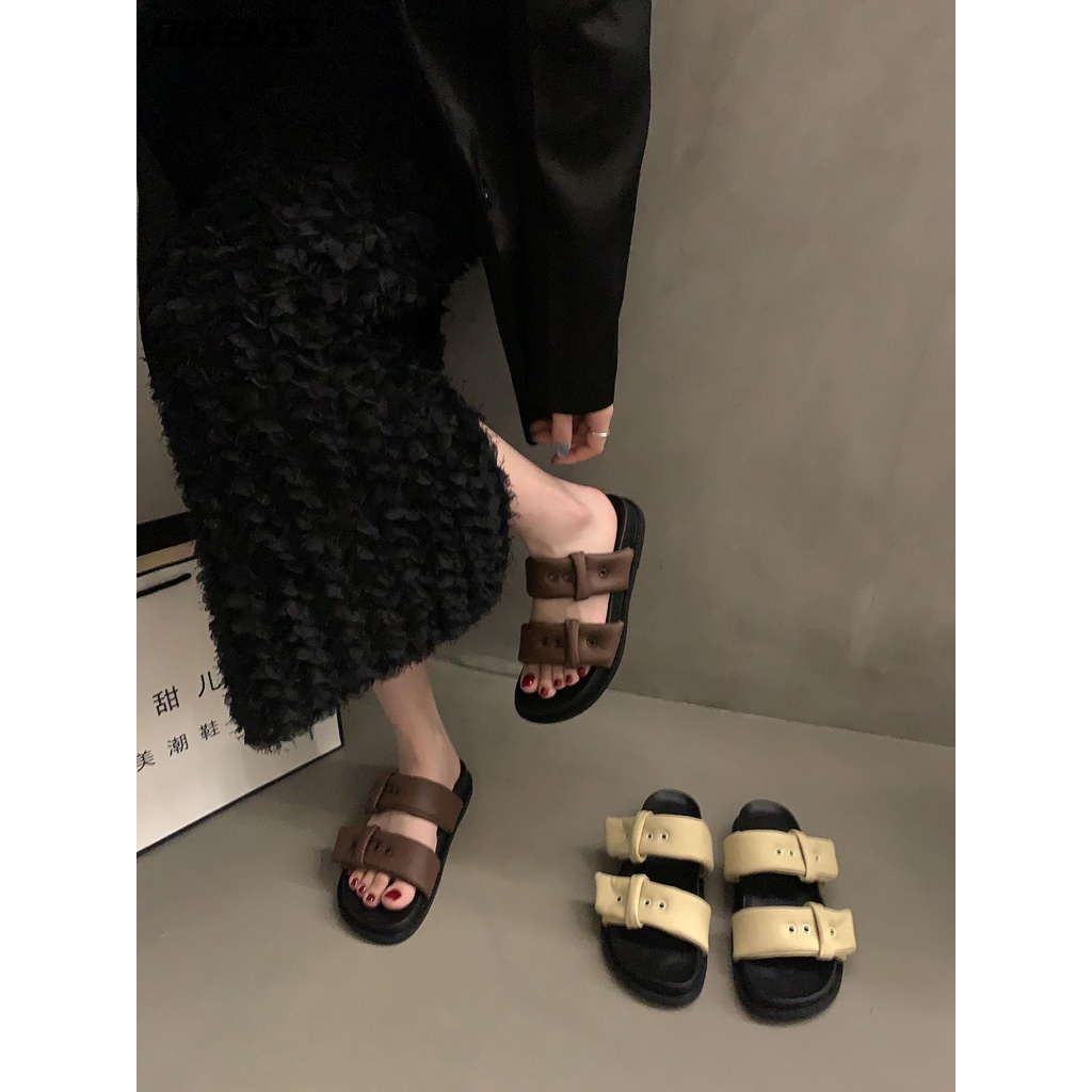 Dép Sandal Đế Xuồng Thời Trang Mùa Hè 2023 Phong Cách Mới Cho Nữ