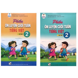 Sách - Combo Phiếu ôn luyện cuối tuần tiếng việt lớp 2 - Cánh diều