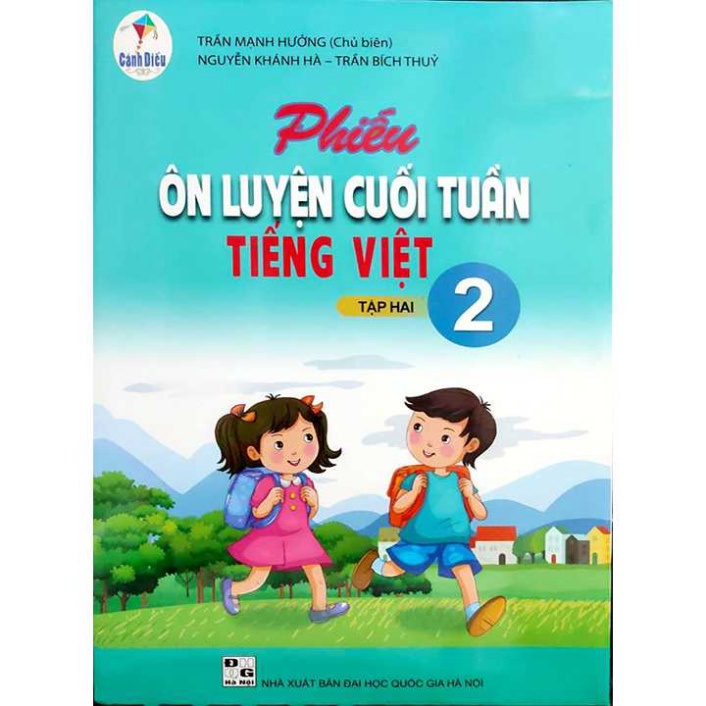 Sách - Combo Phiếu ôn luyện cuối tuần tiếng việt lớp 2  - Cánh diều
