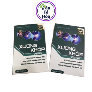 Xương Khớp Vạn Tam - tăng chất nhờn khớp, thoái hóa khớp - hộp 60 viên - Vata
