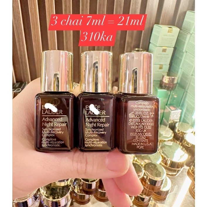 Tinh chất phục hồi da ban đêm Estee lauder Advance Night Repair mini mẫu mới và cũ