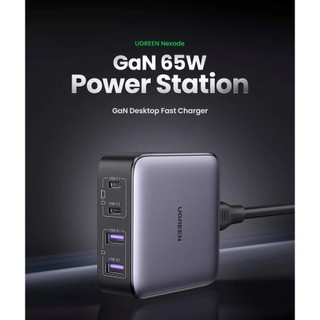 Củ sạc UGREEN Nexode 65W Desktop Charger 4 Cổng Sạc Nhanh