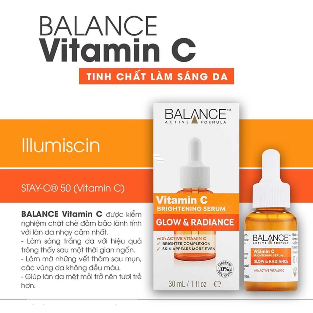 Serum Trắng Da - Mờ Thâm Balance Active Formula Vitamin C Brightening 30ml