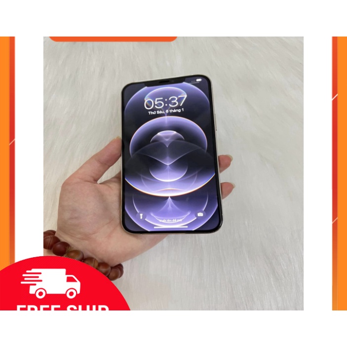 Điện thoại ip 12 prm - Hàng chính hãng còn mới 99%- Tặng kèm sạc và tai nghe- Bảo hành 12 tháng 0t3 chí