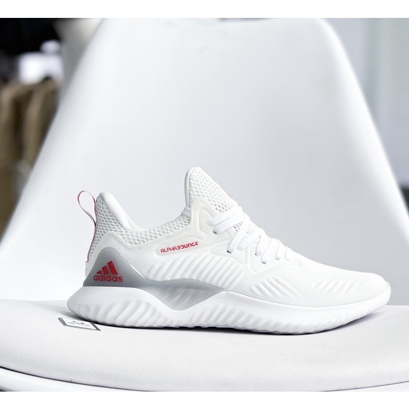 Giày Adidas Alphabounce Beyond trắng đỏ GF7896