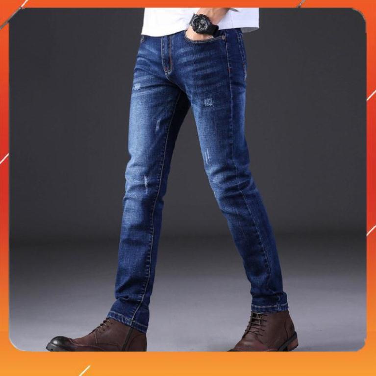 Quần Jean Nam Quần Bò Denim Nam Cào Co Giãn Hàng Công Ty Xuất Khẩu