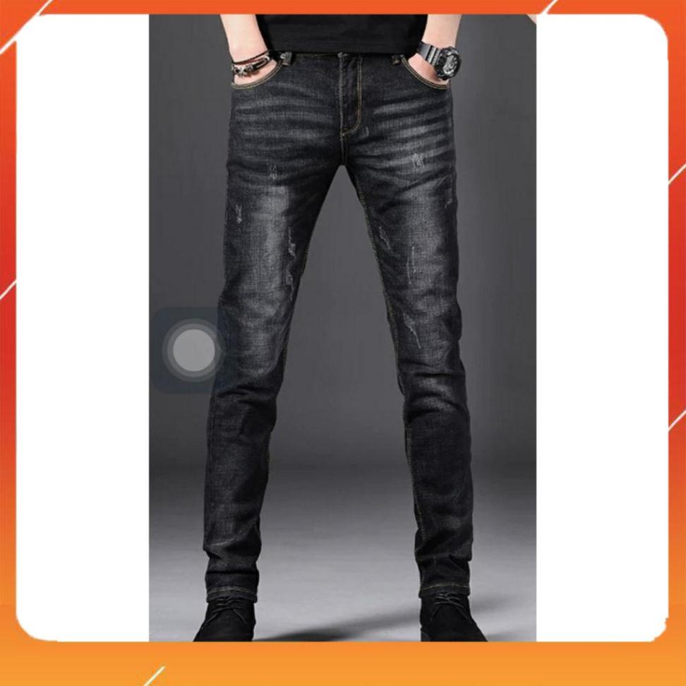 Quần Jean Nam Quần Bò Denim Nam Cào Co Giãn Hàng Công Ty Xuất Khẩu