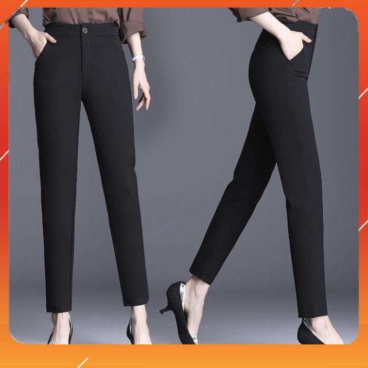 Quần Tây Nữ Công Sở Quần Baggy Nữ Co Giãn 4 Chiều Hàng Thiết Kế Cao Cấp