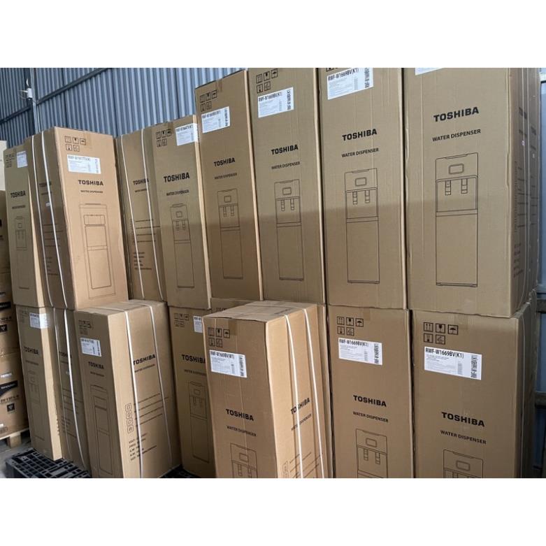 Cây Nước Nóng Lạnh Toshiba RWF-W1664TV Bình Úp: Cam Kết Chính Hãng, Hàng Mới Đập Hộp, Bảo Hành 12 Tháng, Lỗi 1 Đổi 1